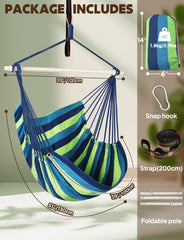 Chihee metal hardware detail with carabiner and strap for dependable hanging strength