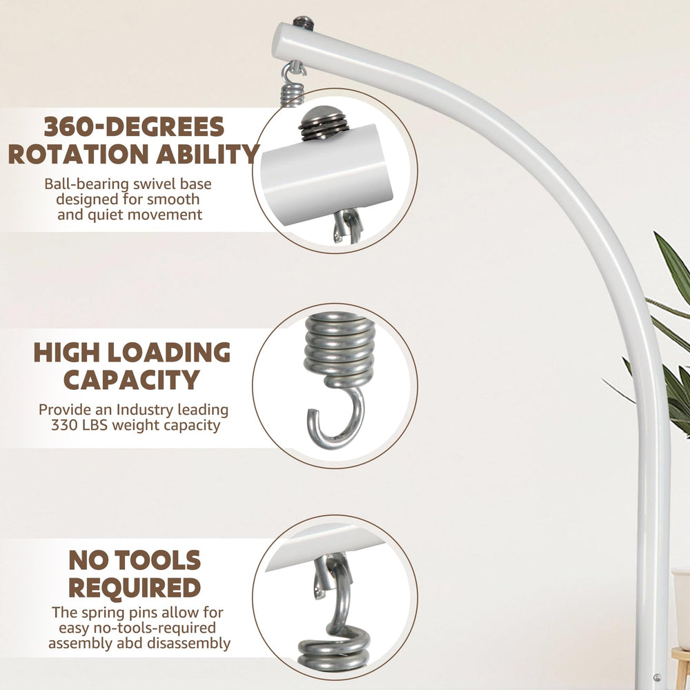 Chihee offset spring hook closeup preventing rubbing and protecting finish