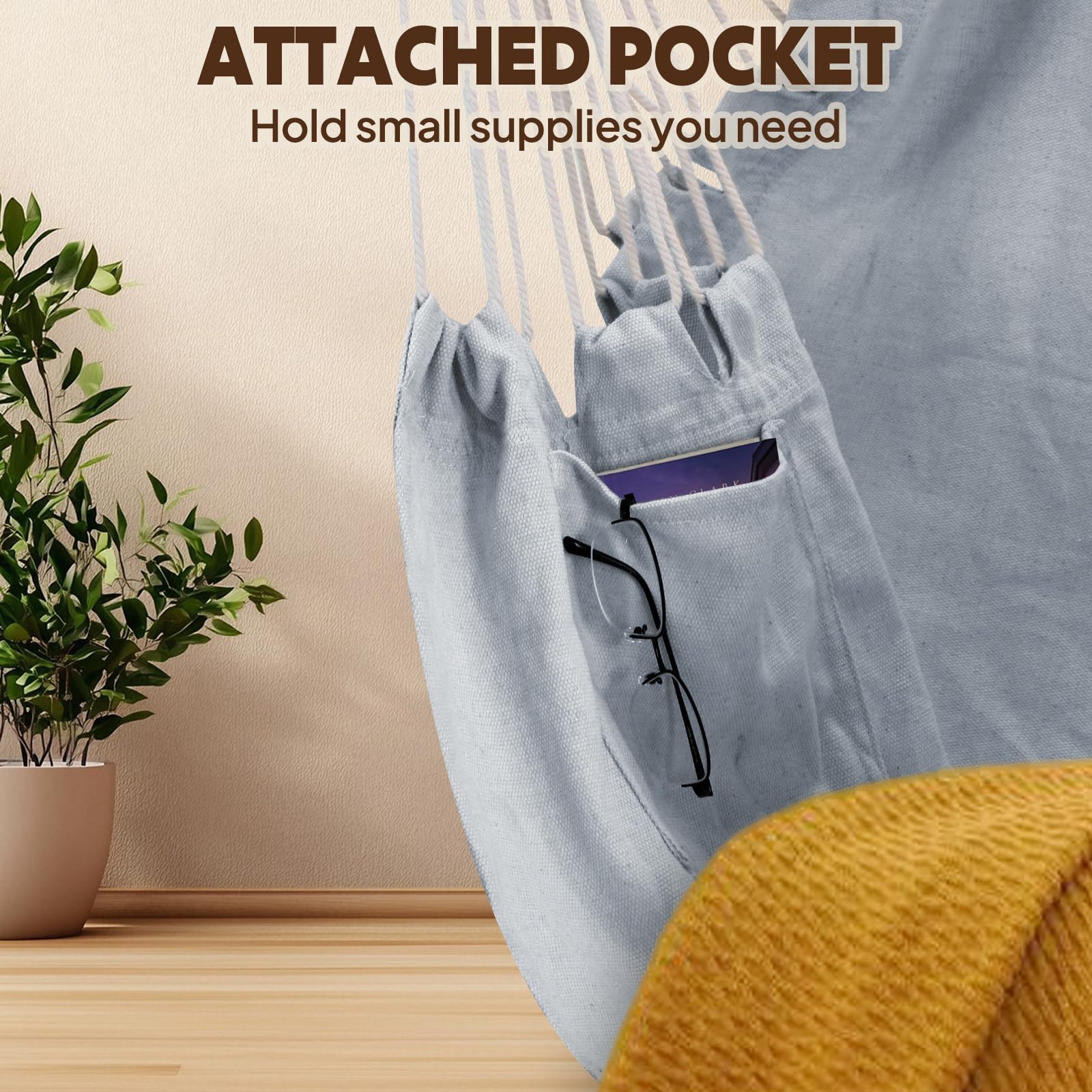 Chihee folded into drawstring bag for portable storage and transport