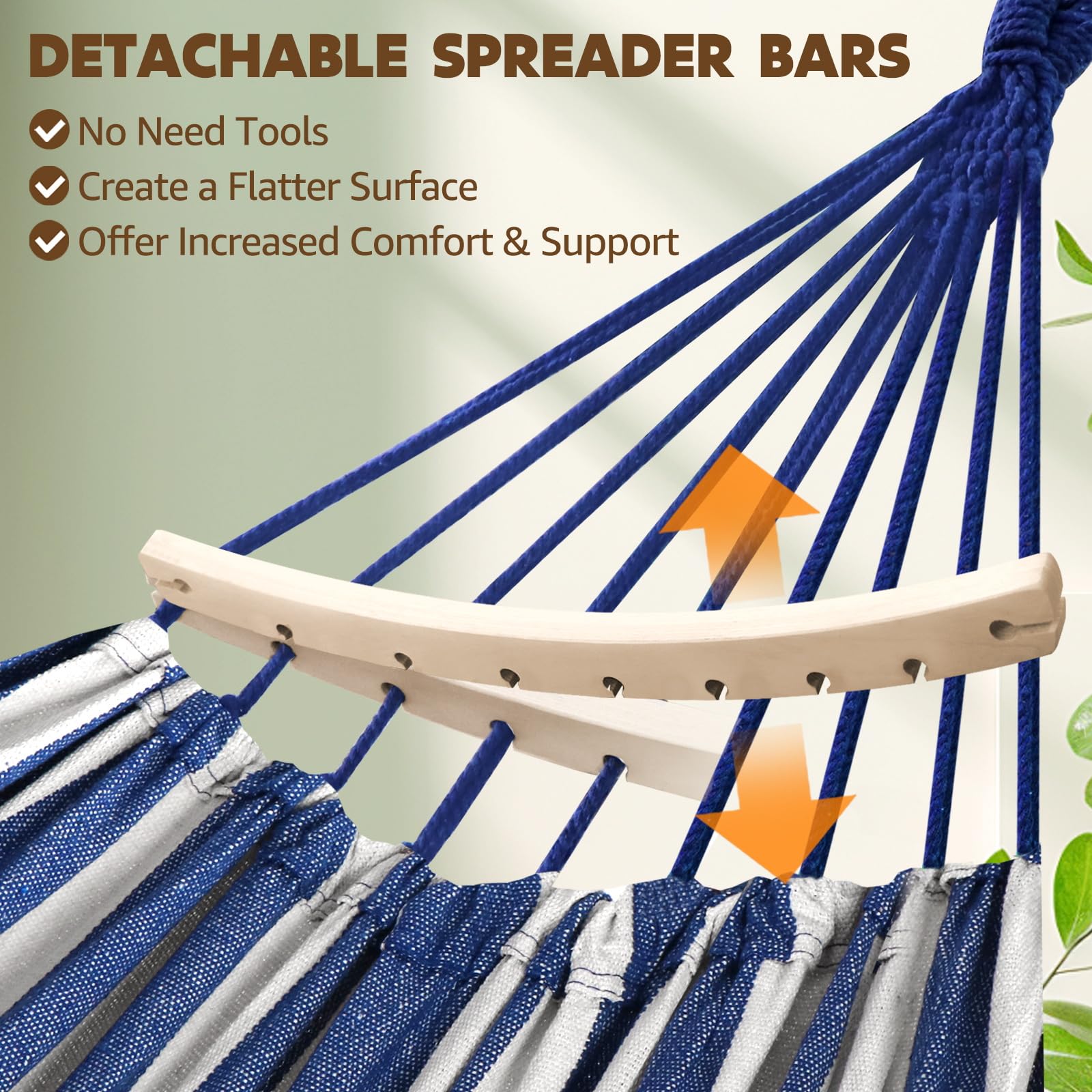 Chihee spreader bar detail showing pole stability preventing side tipping