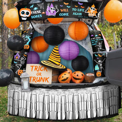 Chiisong close-up of cardstock skeleton panel with clear printed message and durable finish