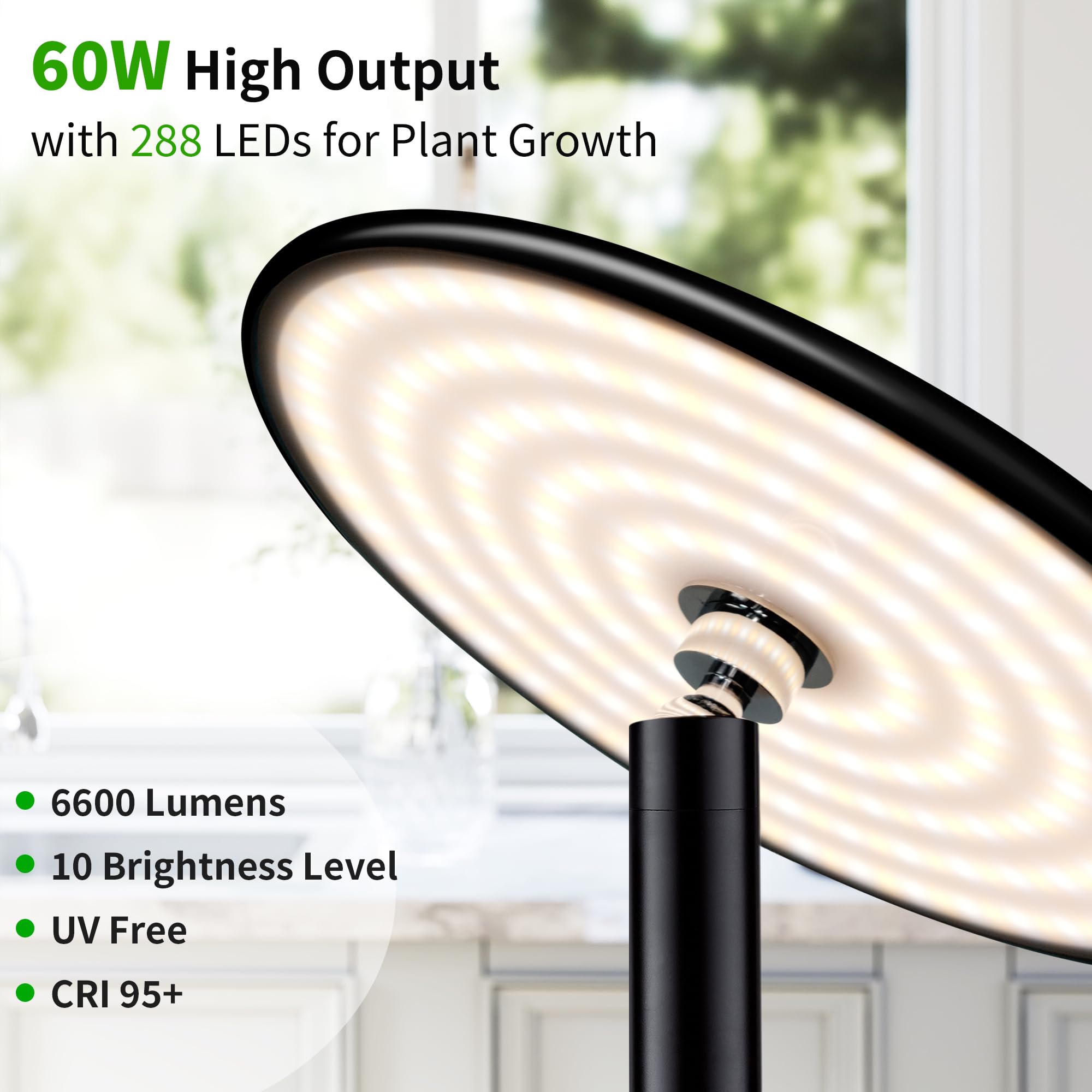 chiphy panel closeup of LED array highlighting uniform spectrum for healthy growth