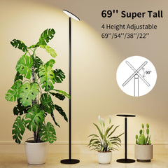 chiphy adjustable pole extended demonstrating height versatility for plants