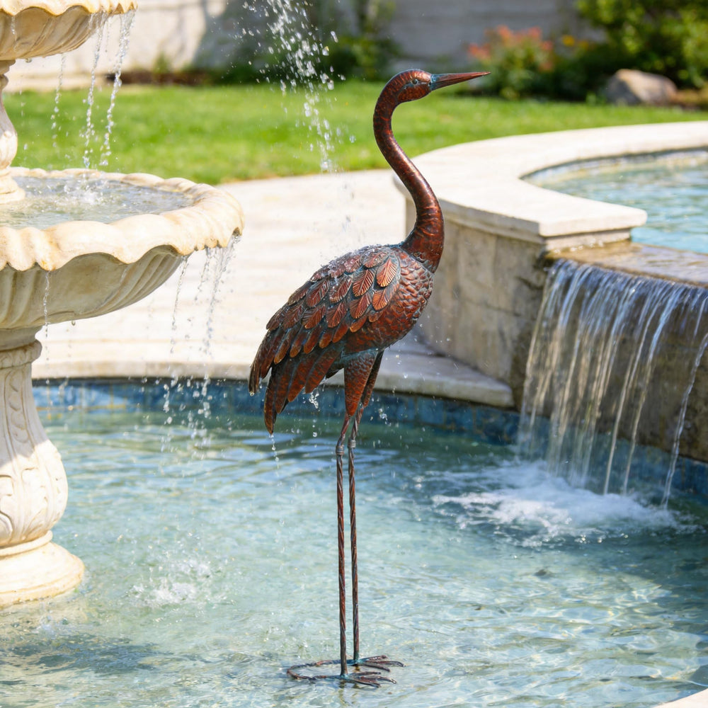 chisheen bronze patina finish close detail showing weathered aesthetic and durability