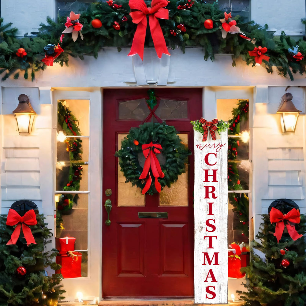 Chitidr bold red and black bow detail highlights festive vintage charm