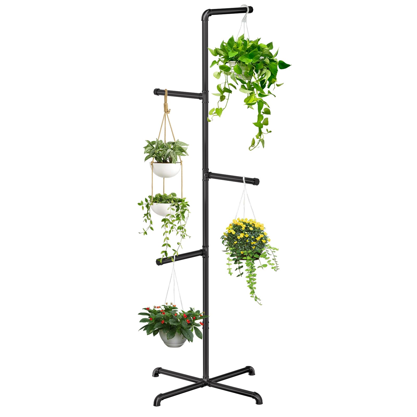 Chloraeon front view of full 76-inch stand showing vertical display benefit