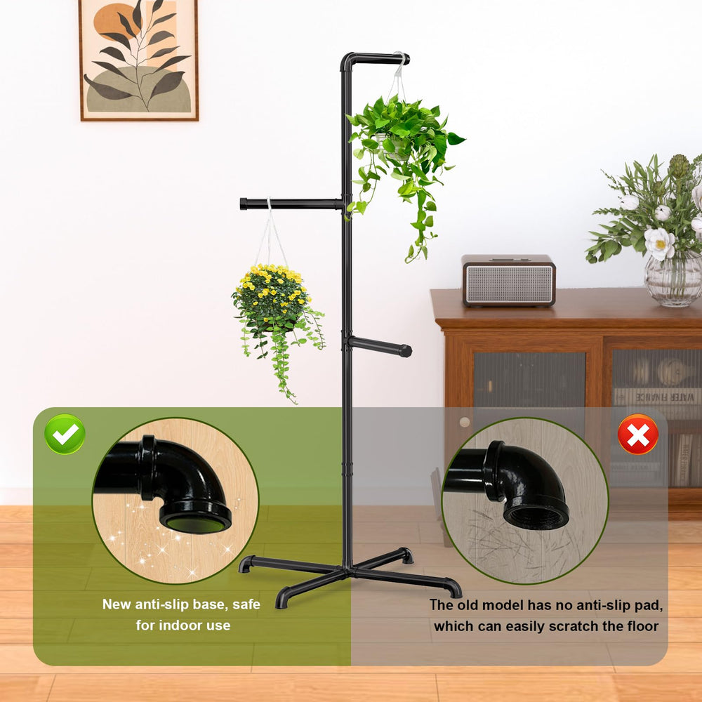 Chloraeon side view in corner maximizing space-saving display benefit