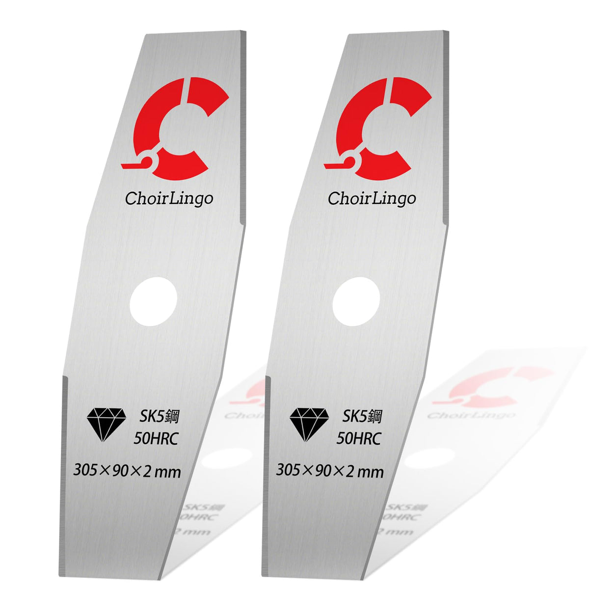 ChoirLingo SK5 blade front view showing durable design and easy-install benefit