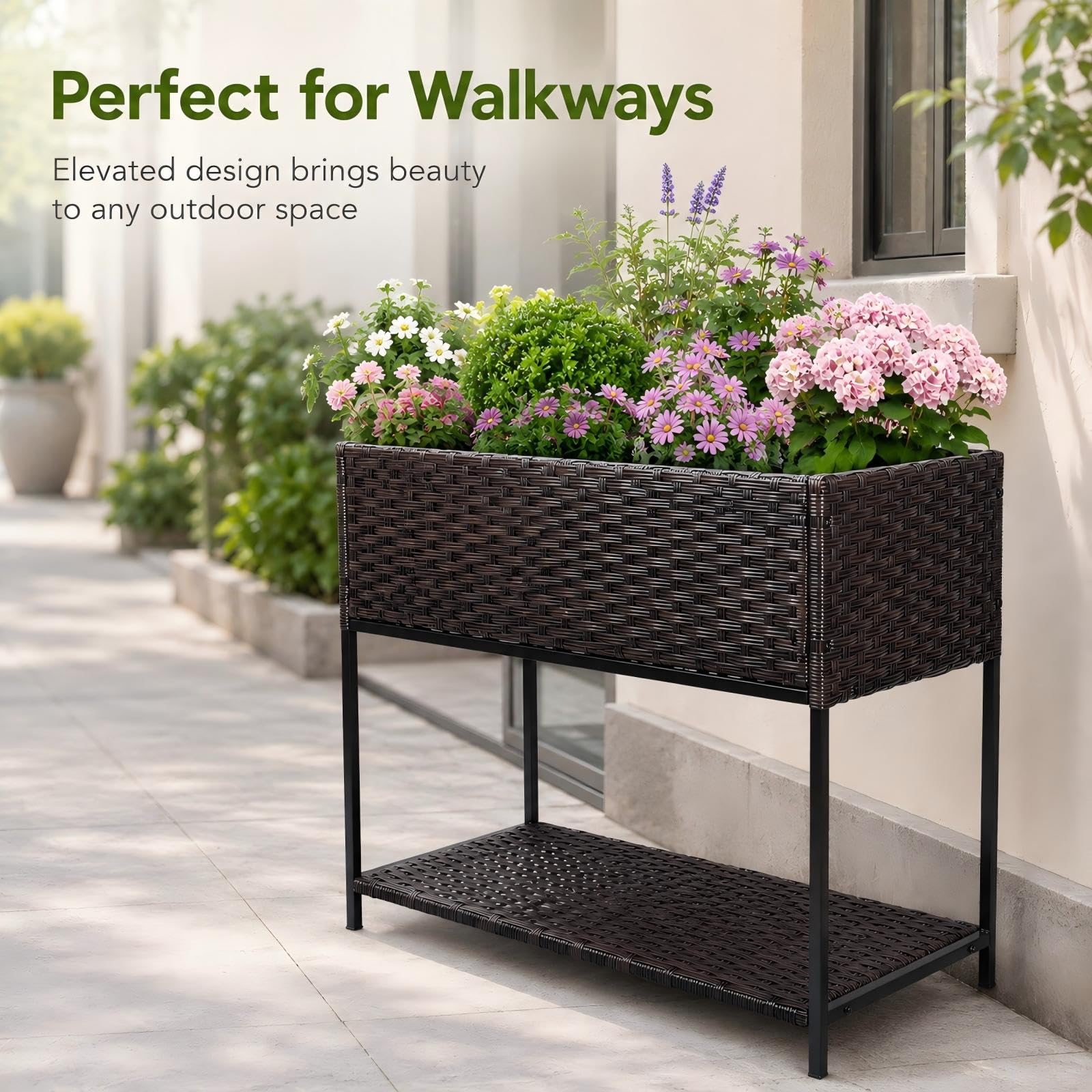 Chonsun placed indoors on patio table showing portability and decorative appeal