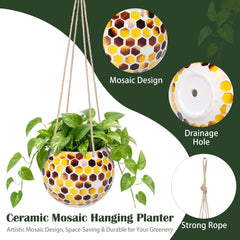 Chonsun side view with sturdy chain showing secure hanging hardware
