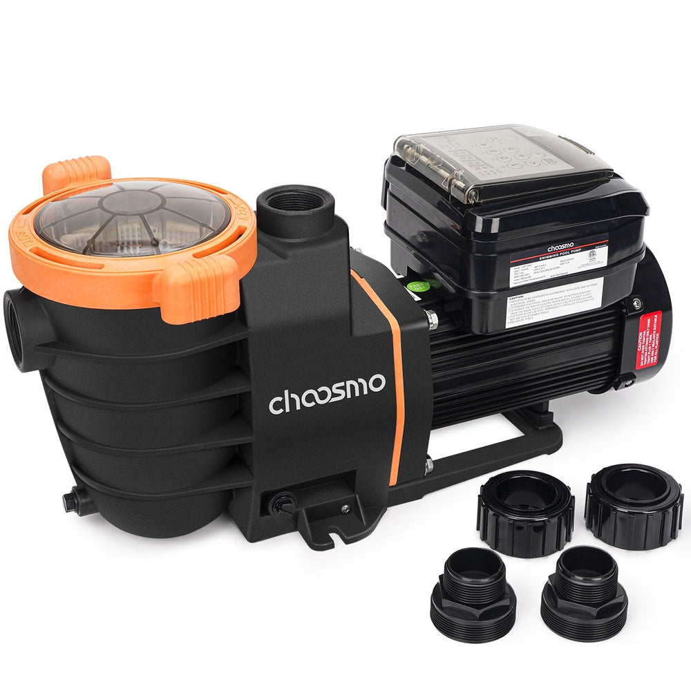 choosmo pump front view showing compact housing and reliable circulation benefit