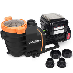 choosmo pump front view showing compact housing and reliable circulation benefit