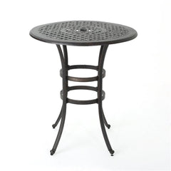 Christopher Knight Home top grillwork detail highlighting decorative pattern and water runoff