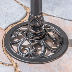Christopher Knight Home bird bath placed in garden attracting birds and enhancing landscape