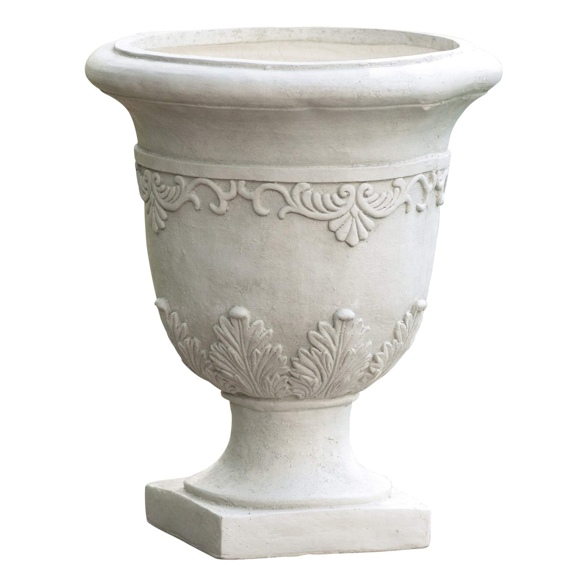 Christopher Knight Home urn front view showing classic shape and versatile styling benefit