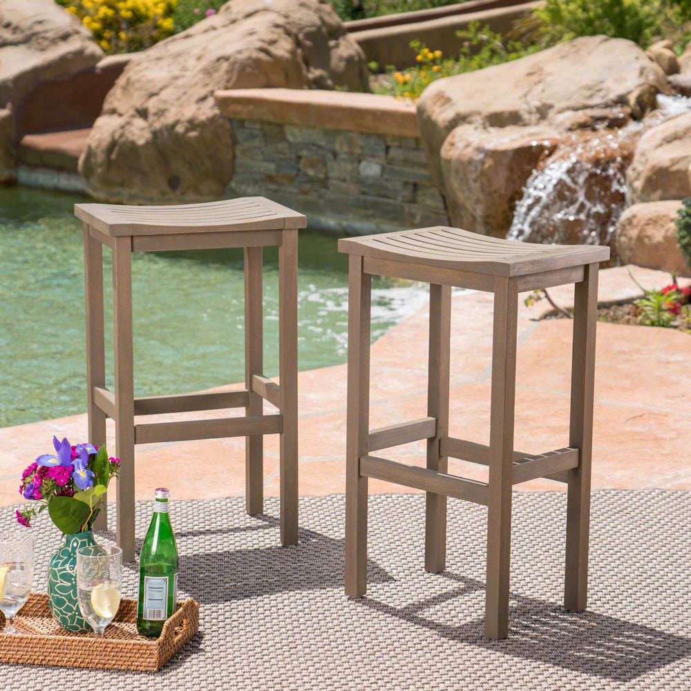 Christopher Knight Home side profile highlighting saddle seat comfort and space efficiency