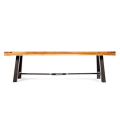 Christopher Knight Home side profile showing slim depth and stable seat height advantage