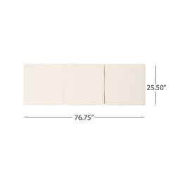 Christopher Knight Home cushion side ties detail demonstrating secure attachment to lounge