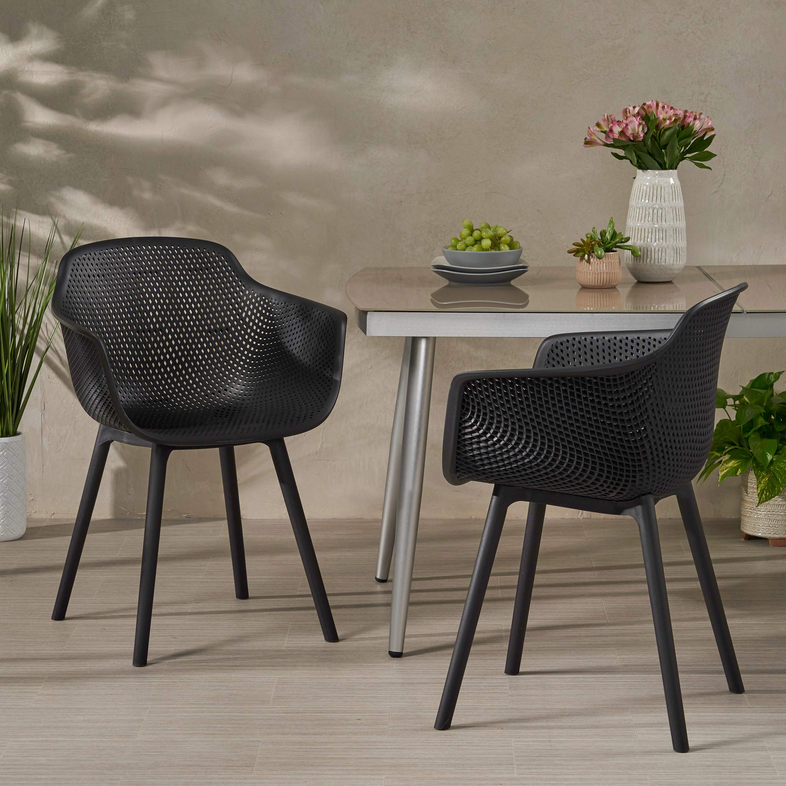 Christopher Knight Home Davina side profile highlighting arm height and comfortable seat contours