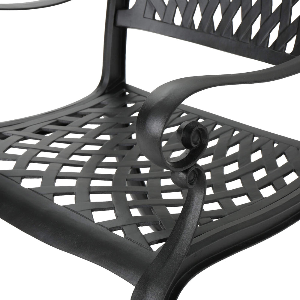 Christopher Knight Home chairs in patio setting showing weatherproof use and style