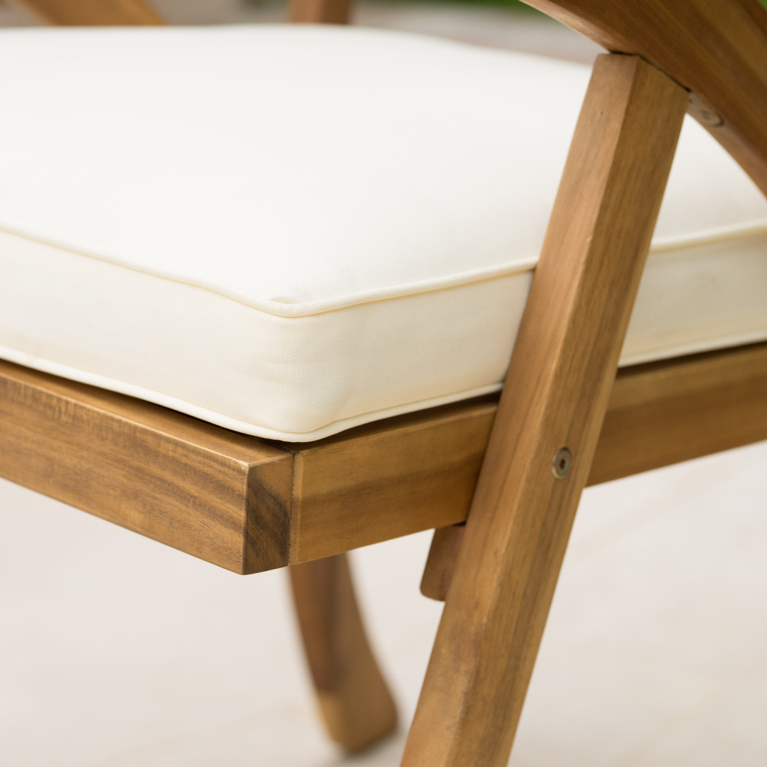 Christopher Knight Home pair of arm chairs on deck illustrating coordinated look and guest-ready setup