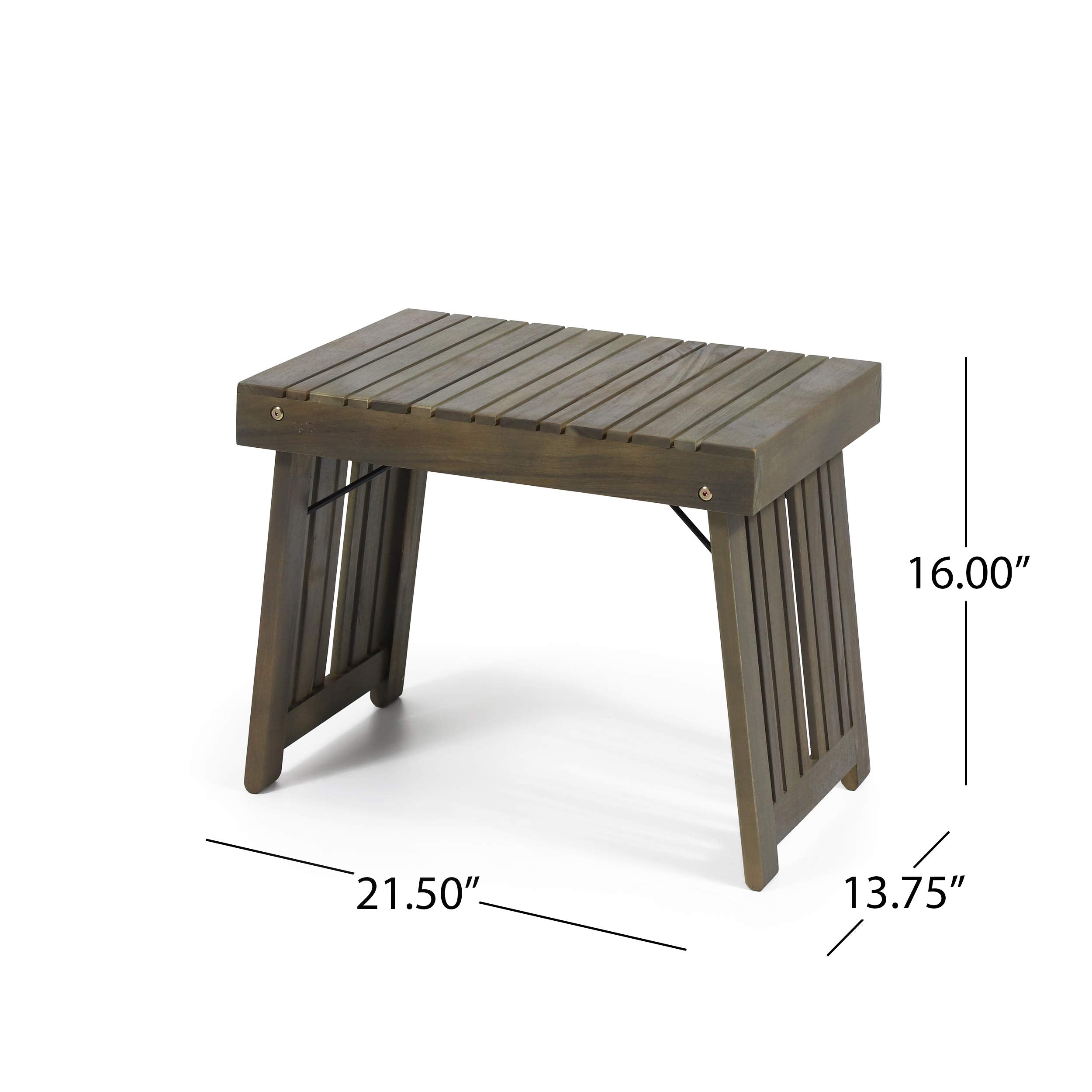 Christopher Knight Home folded and packed to show space-saving storage advantage