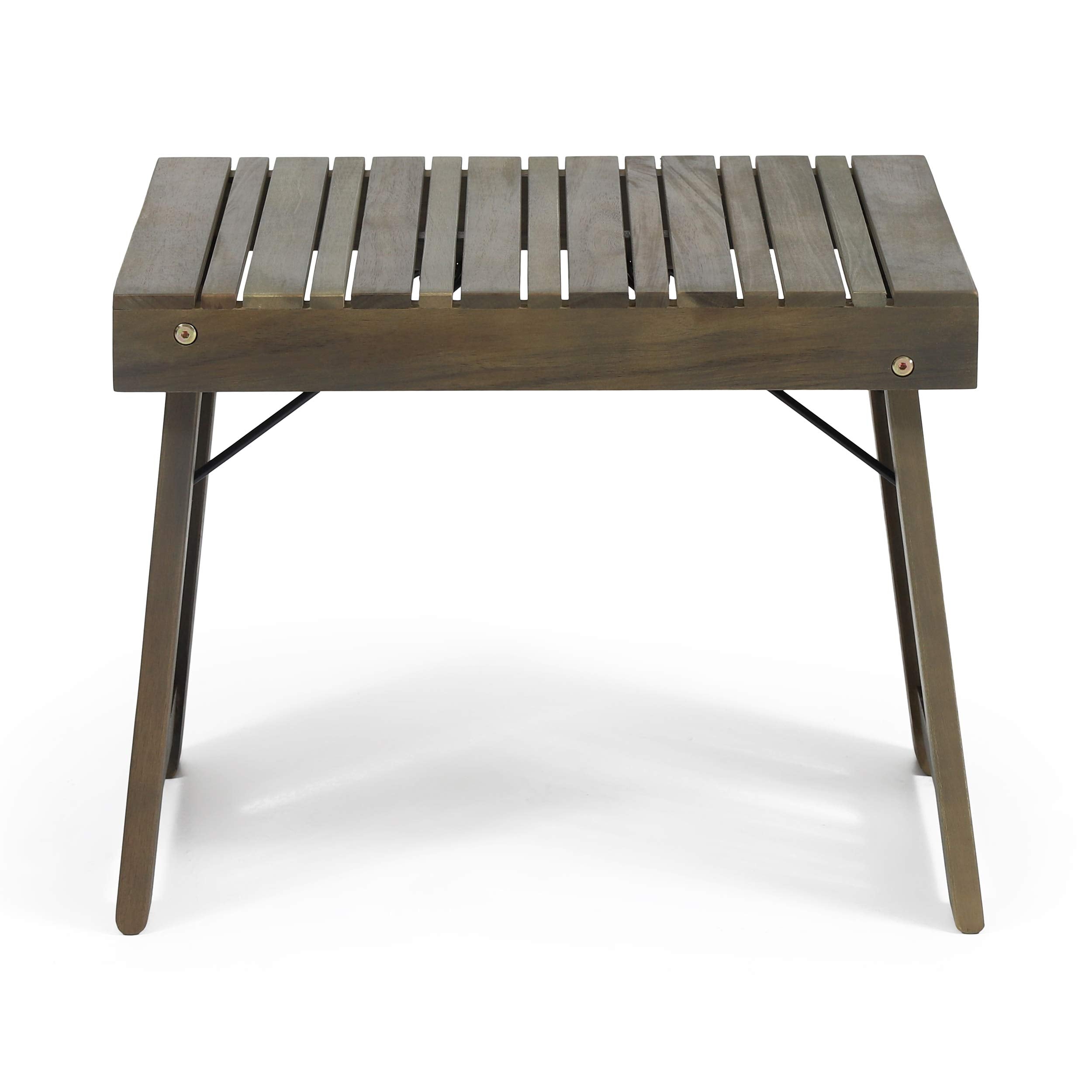 Christopher Knight Home close texture shot showing acacia wood grain and handcrafted quality