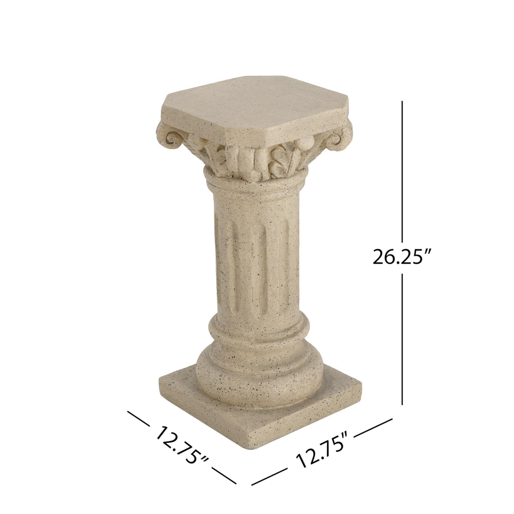 Christopher Knight Home Jorine patio lifestyle styling showing decorative versatility outdoors