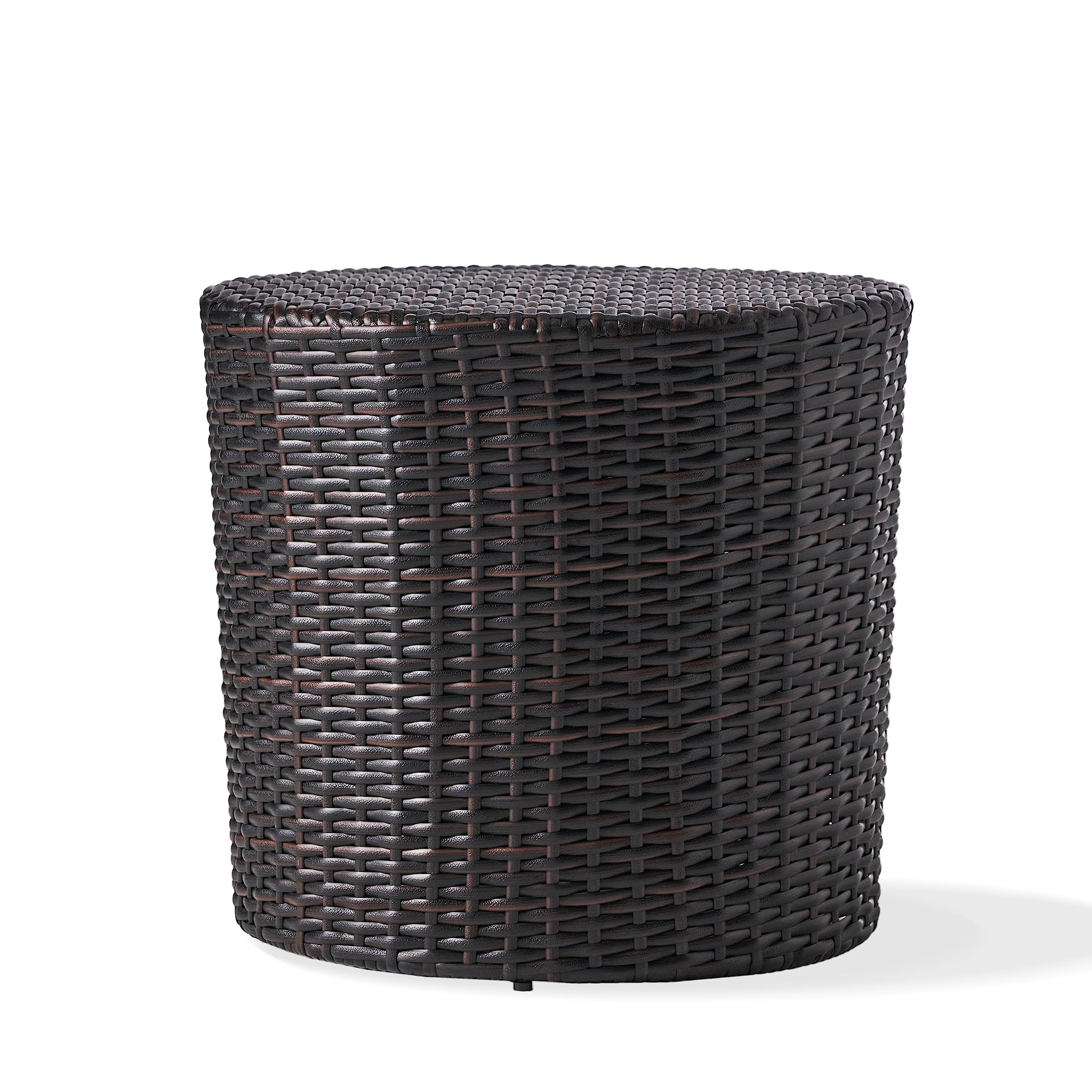 Christopher Knight Home Keaton front view showing compact outdoor table and styling benefit