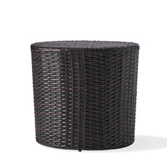 Christopher Knight Home Keaton front view showing compact outdoor table and styling benefit