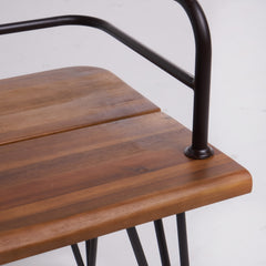Christopher Knight Home bench placed on patio with cushions displaying versatile outdoor styling