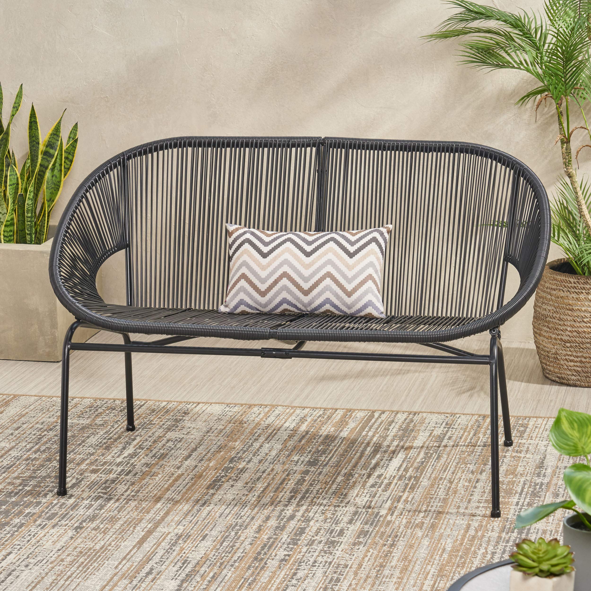 Christopher Knight Home close-up of hammock weave highlighting handcrafted texture and durability