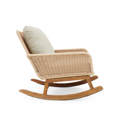 Christopher Knight Home Nadine rattan weave detail highlighting weather-resistant texture