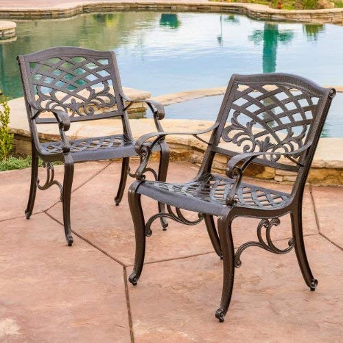 Christopher Knight Home side angle highlighting chair frame and comfortable contoured back support