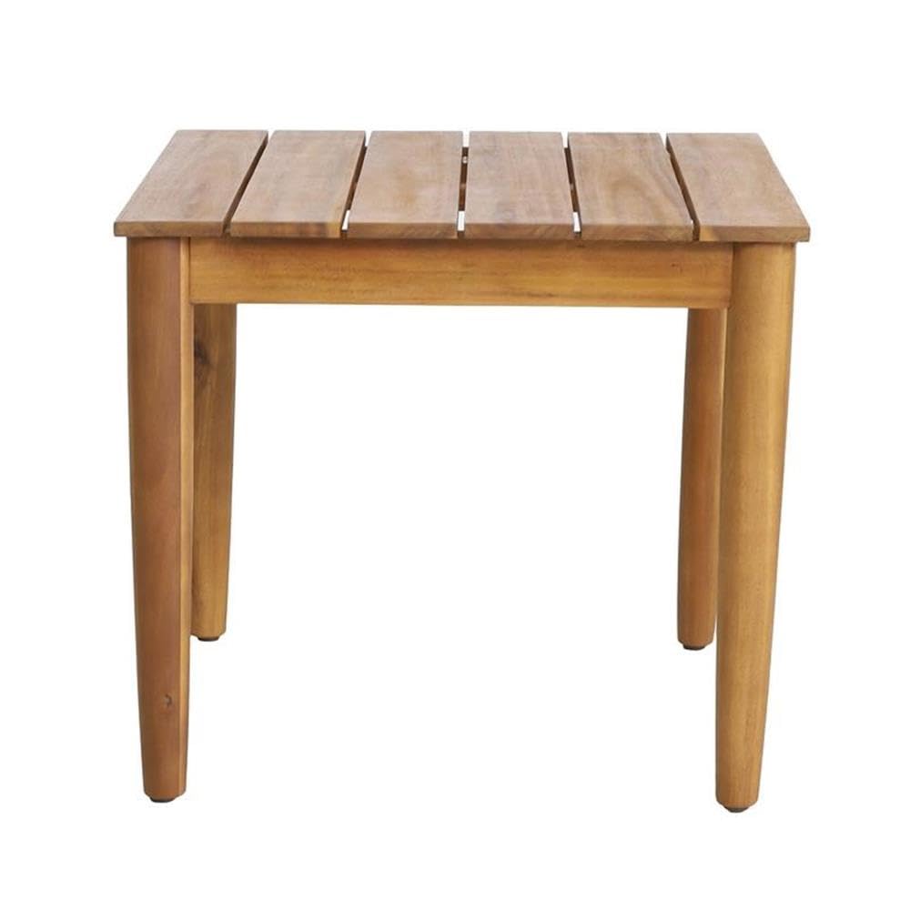 Christopher Knight Home side table on patio illustrating weather-ready outdoor placement