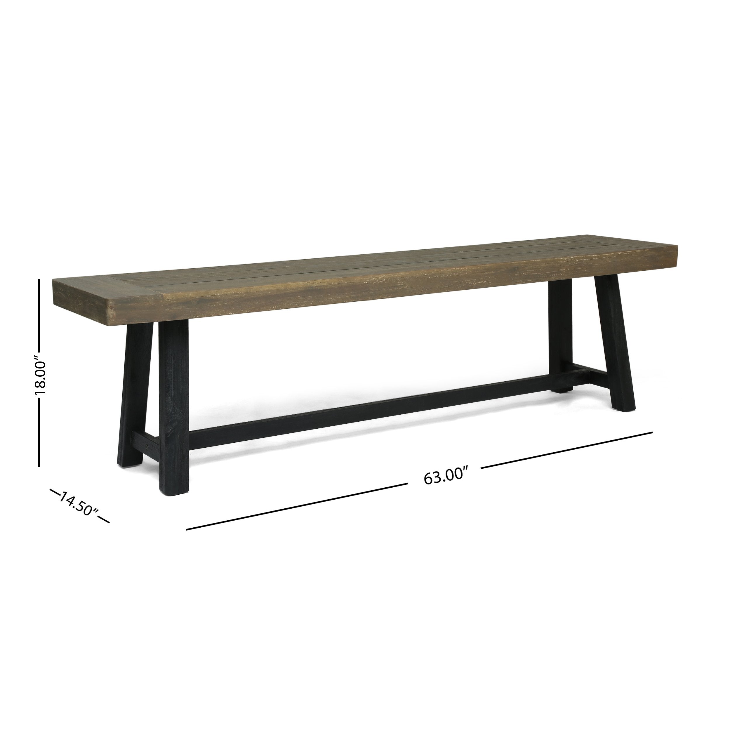 Christopher Knight Home bench packaging and hardware contents to show included parts and simple assembly