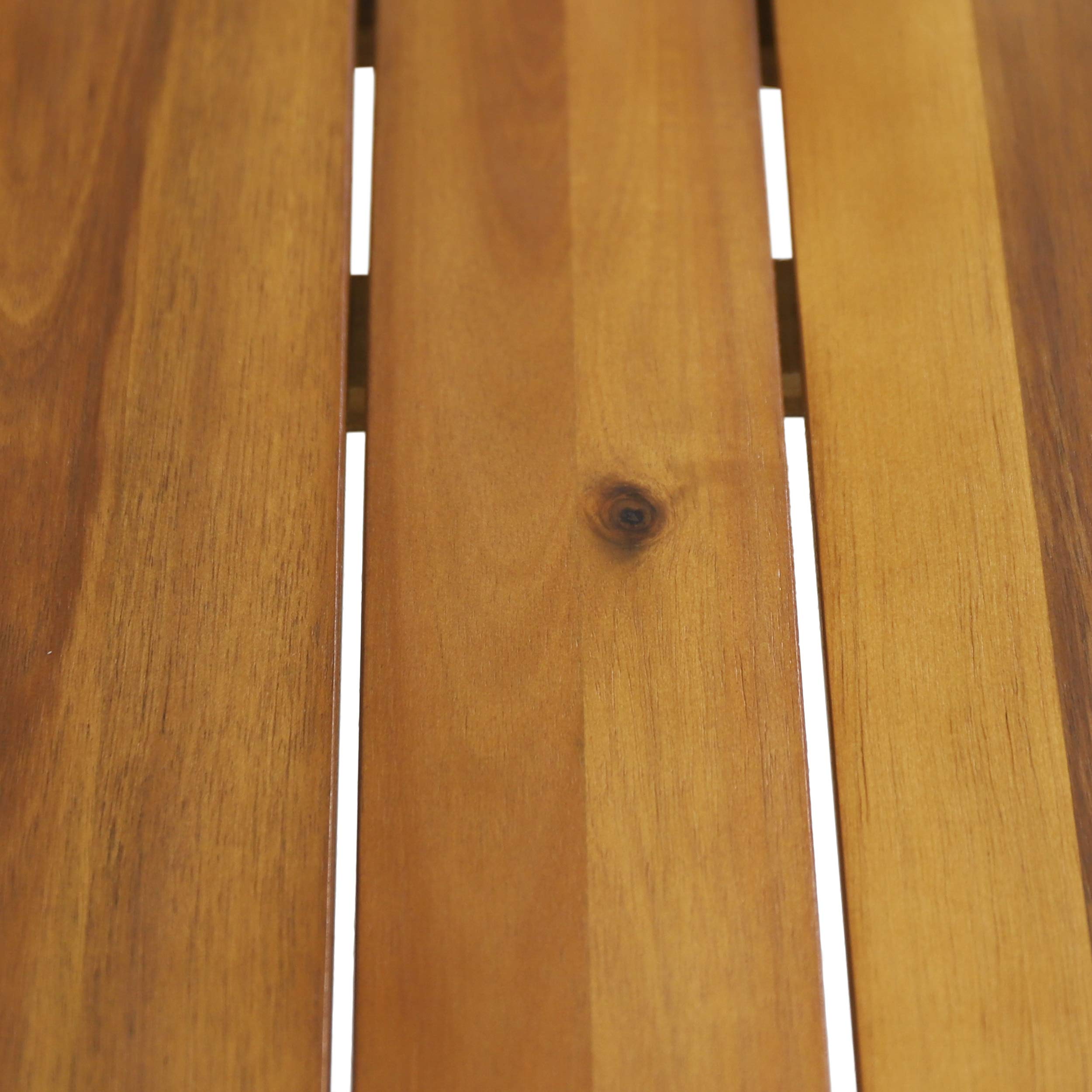 Christopher Knight Home iron frame x-stretcher closeup showing sturdy construction and stability benefit