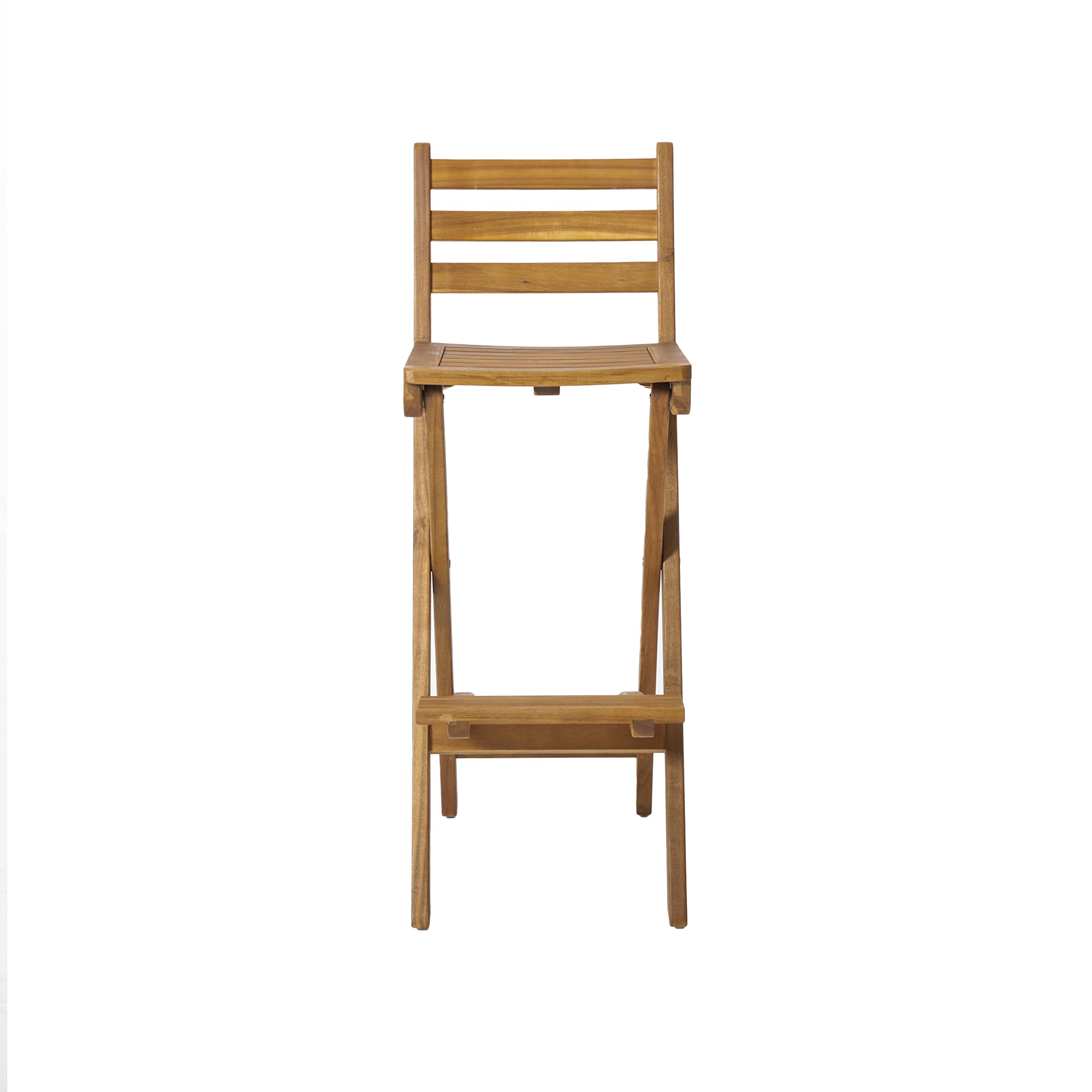Christopher Knight Home view of stool back detail highlighting sturdy construction and reliable durability