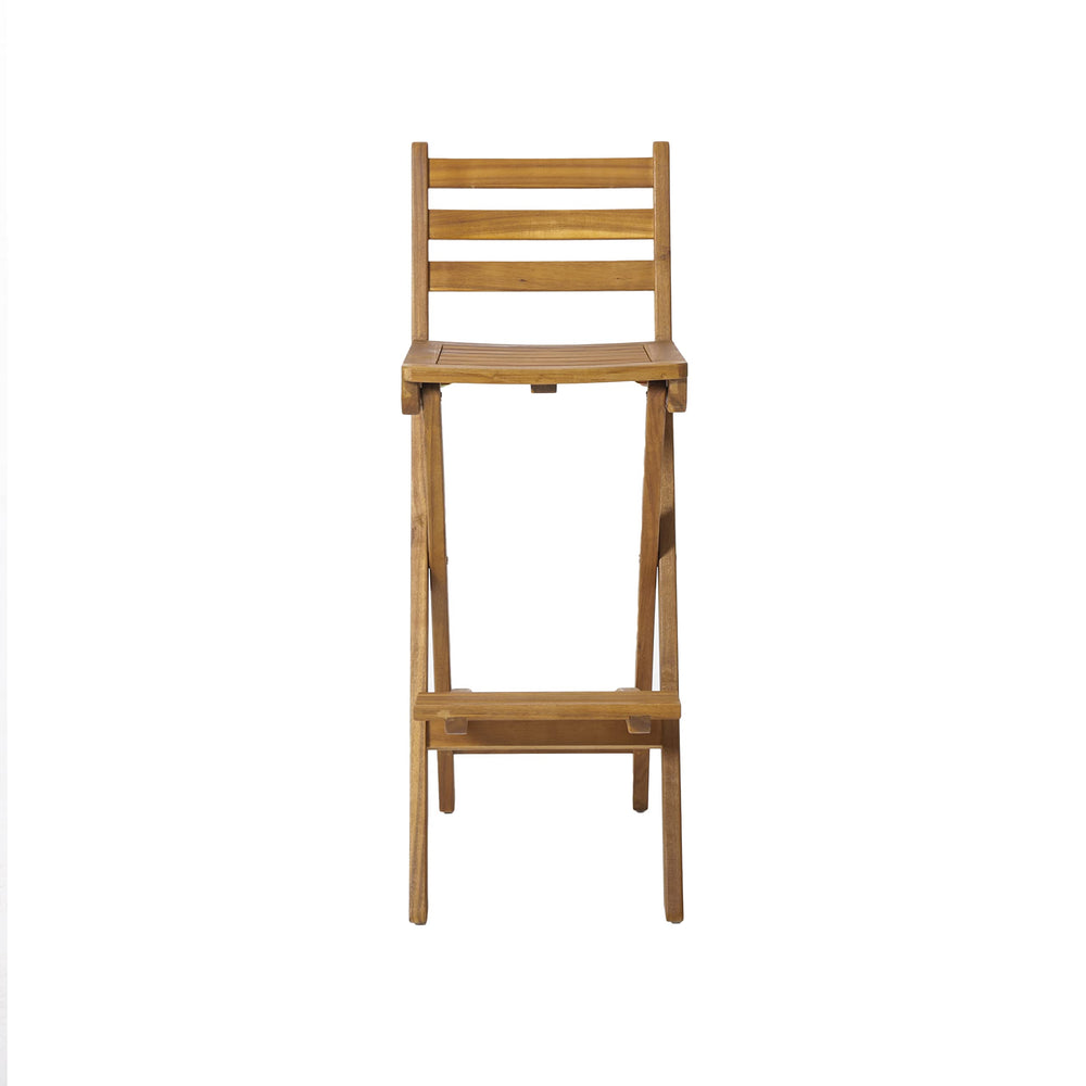 Christopher Knight Home view of stool back detail highlighting sturdy construction and reliable durability