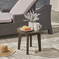 Christopher Knight Home Parker slatted tabletop detail highlighting durable surface benefit