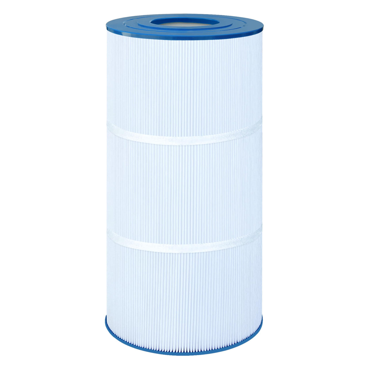 Chryseos filter front view showing cartridge and label, fast replacement benefit