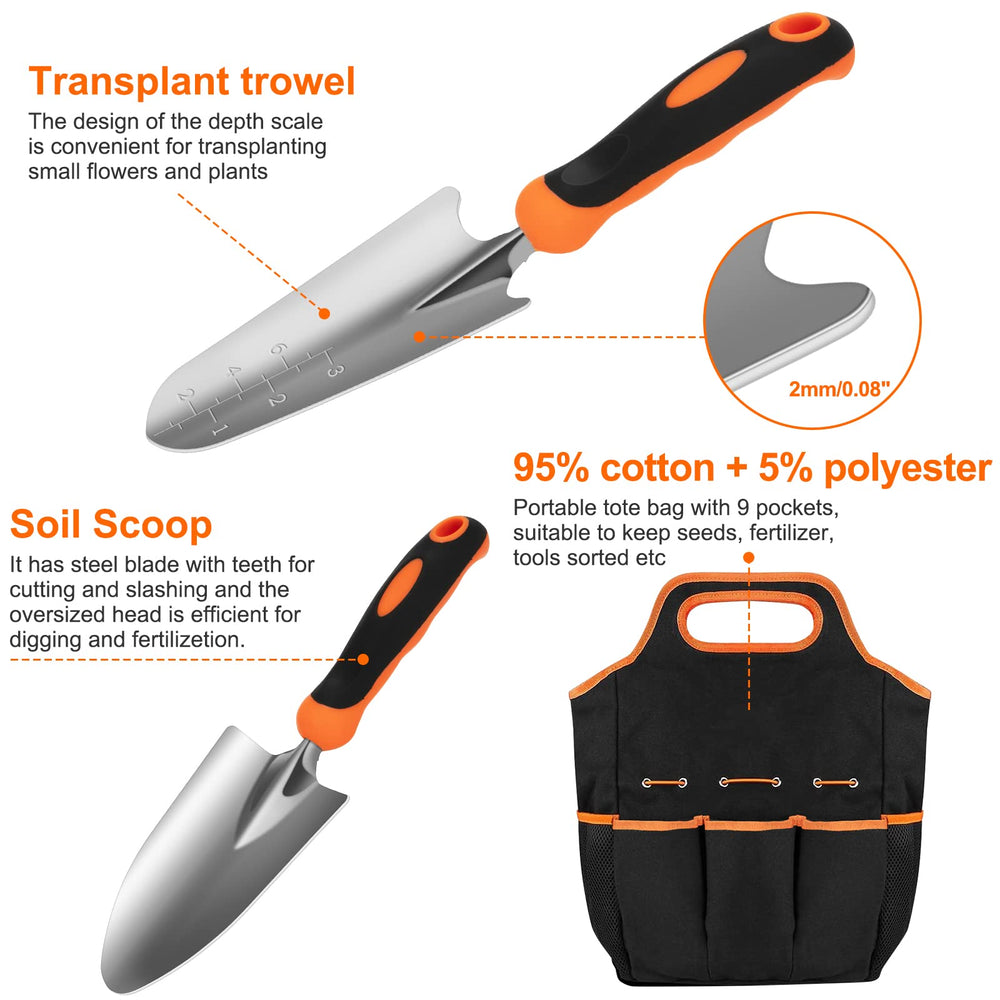 CHRYZTAL tools neatly stored in 600D Oxford tote for easy transport and organization