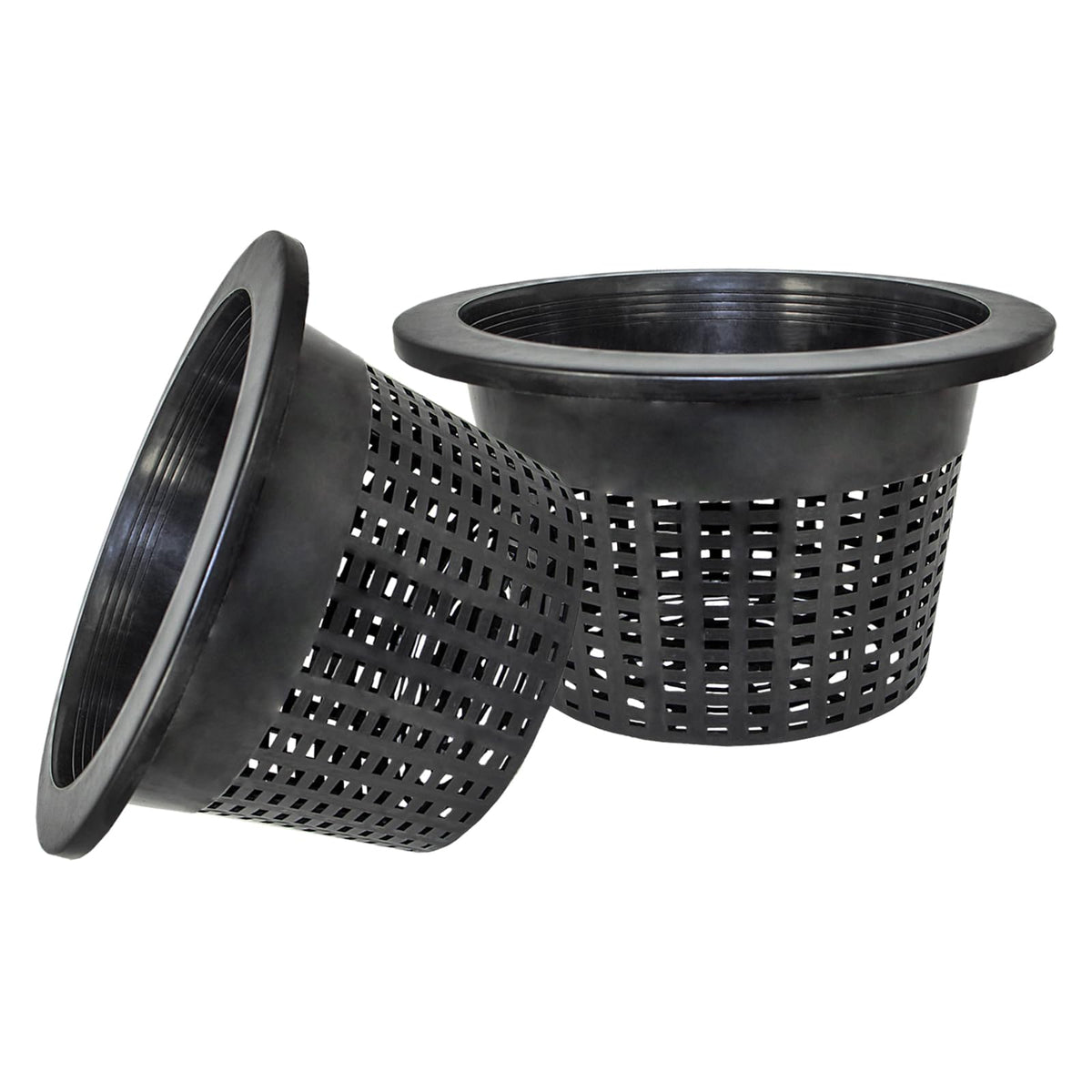 CHTASO front view showing 10-inch mesh lid on bucket, illustrates fit and stability