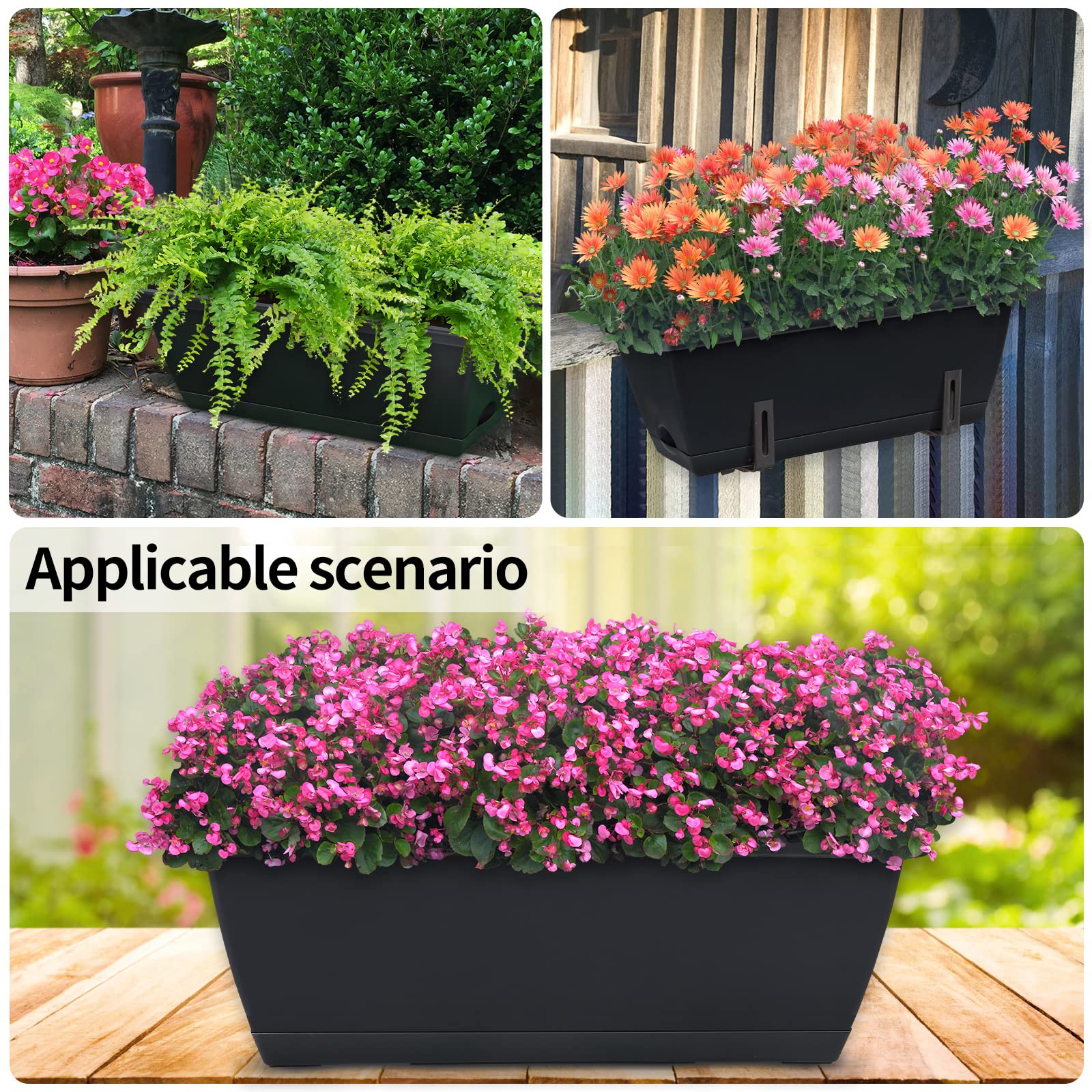 CHUKEMAOYI planter held in hand for scale, demonstrates compact lightweight size
