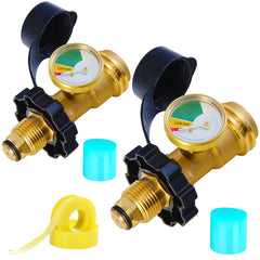 Chulan brass adapter front view showing robust construction and secure conversion