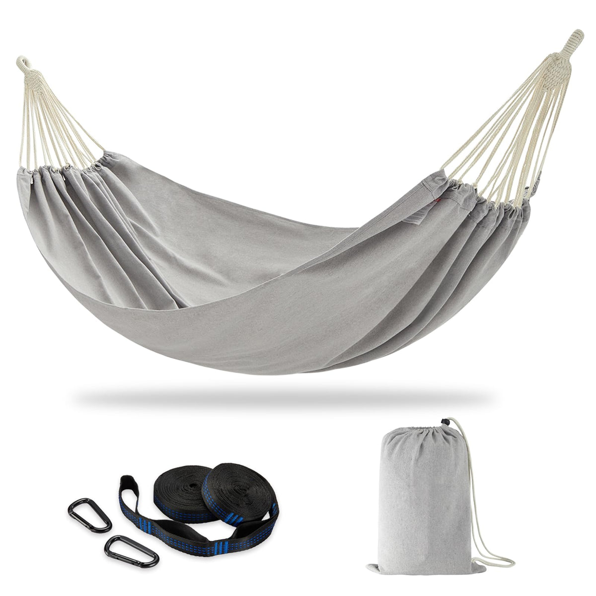 CHULIM hammock front view showing generous bed and comfortable space