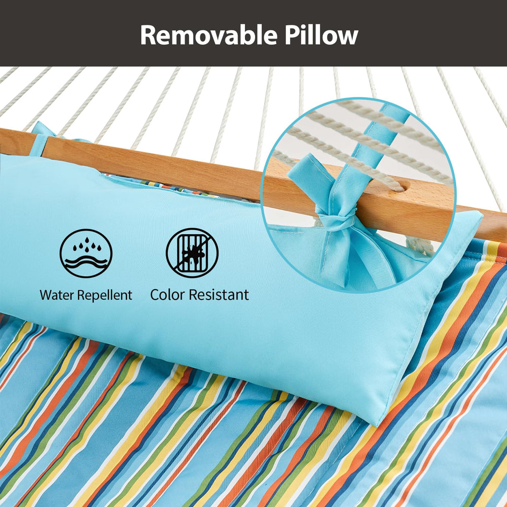 CHULIM detachable pillow and pad removed for easy cleaning
