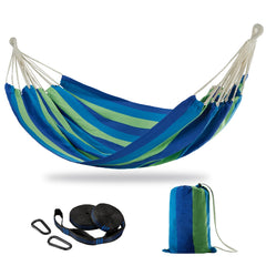 CHULIM front view of extra large hammock showing roomy bed and color