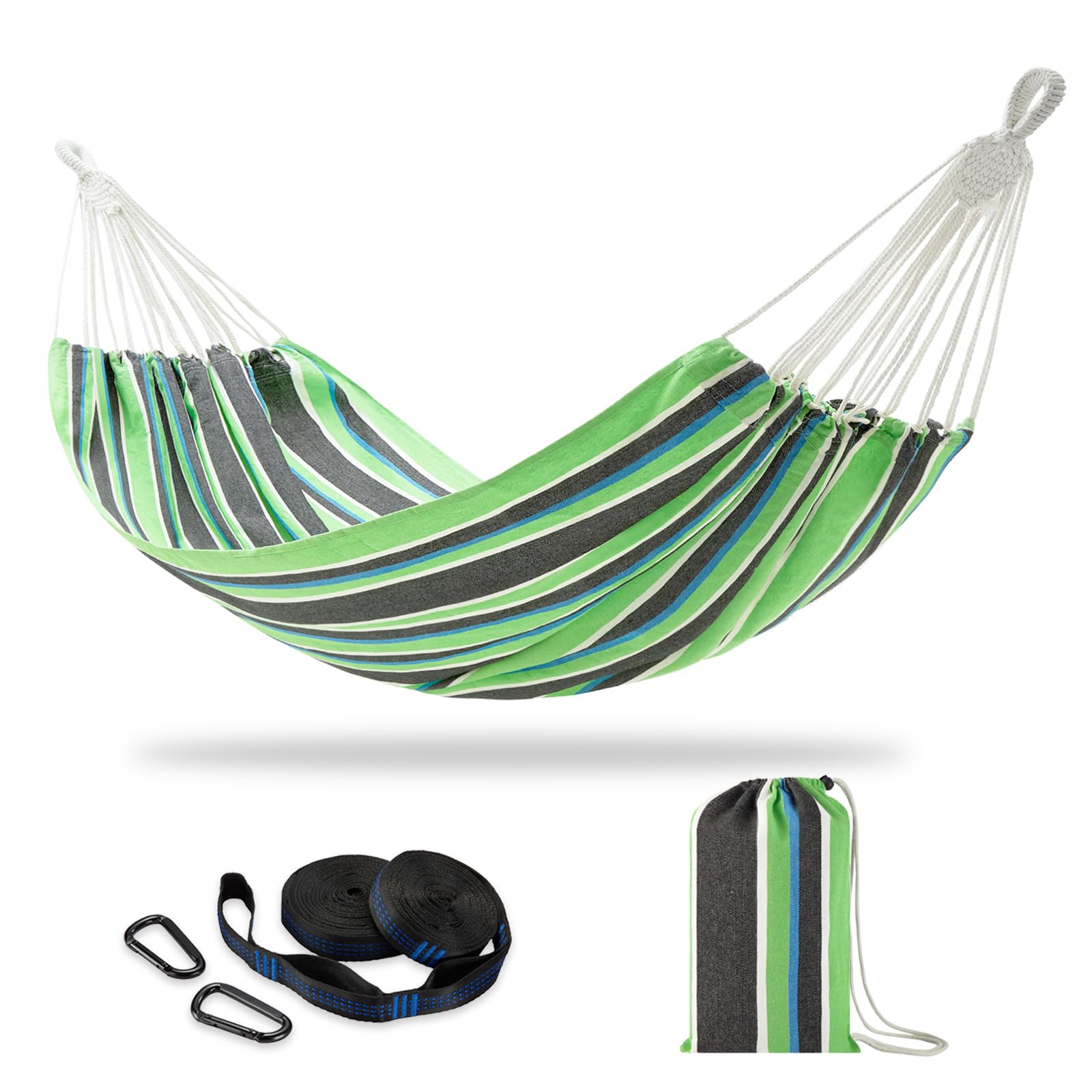 CHULIM hammock front view showing wide bed and inviting texture for comfortable lounging