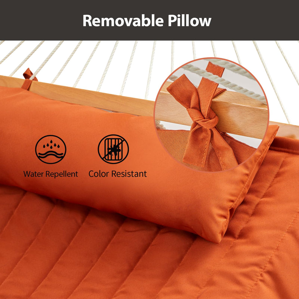 CHULIM hammock next to standard stand showing fit and scale